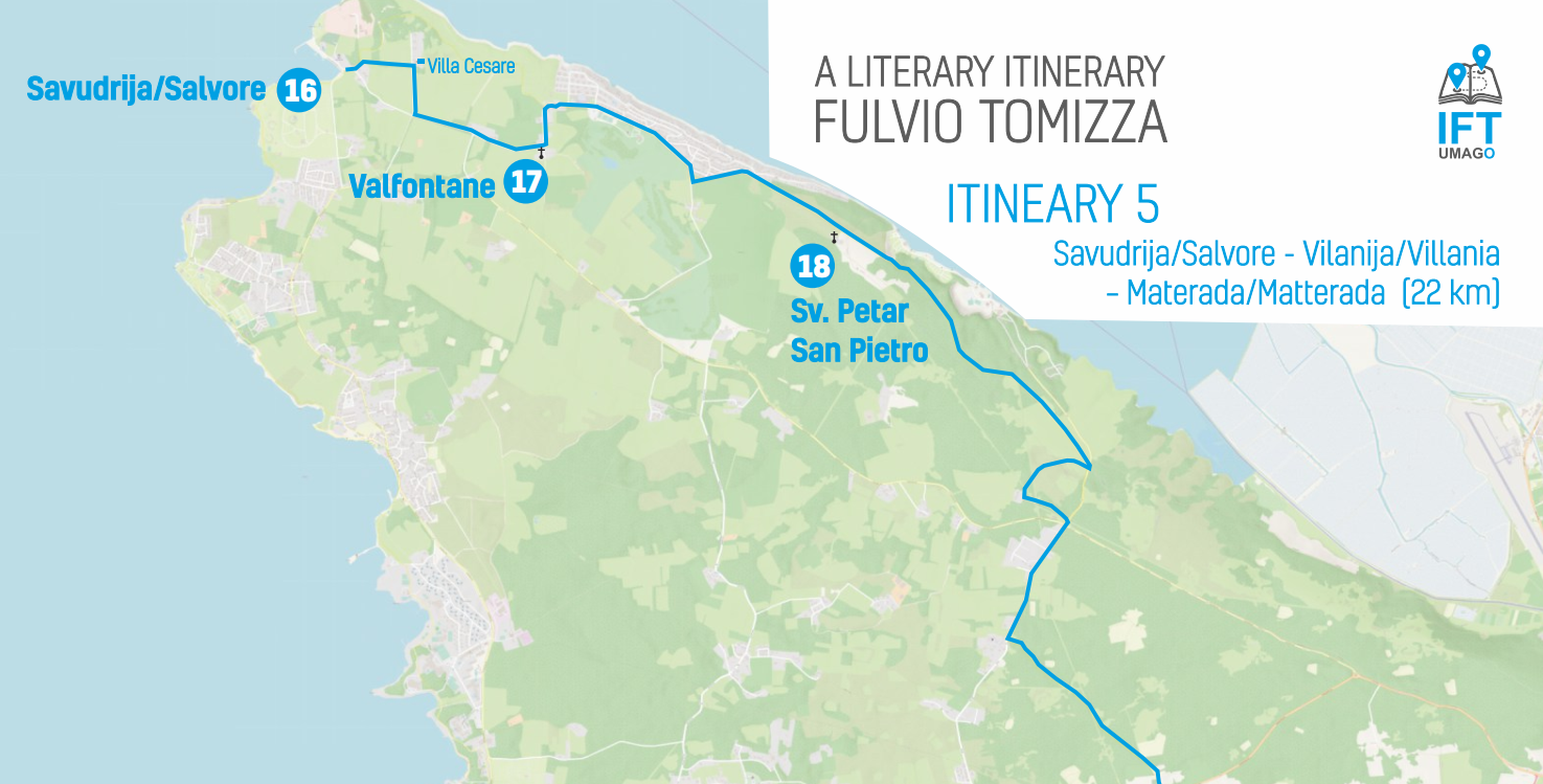 L’itinerario storico-letterario Fulvio Tomizza 4: Salvore - Villania